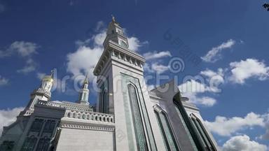 俄罗斯莫斯科大教堂清真寺--莫斯科的主要清真寺，新地标